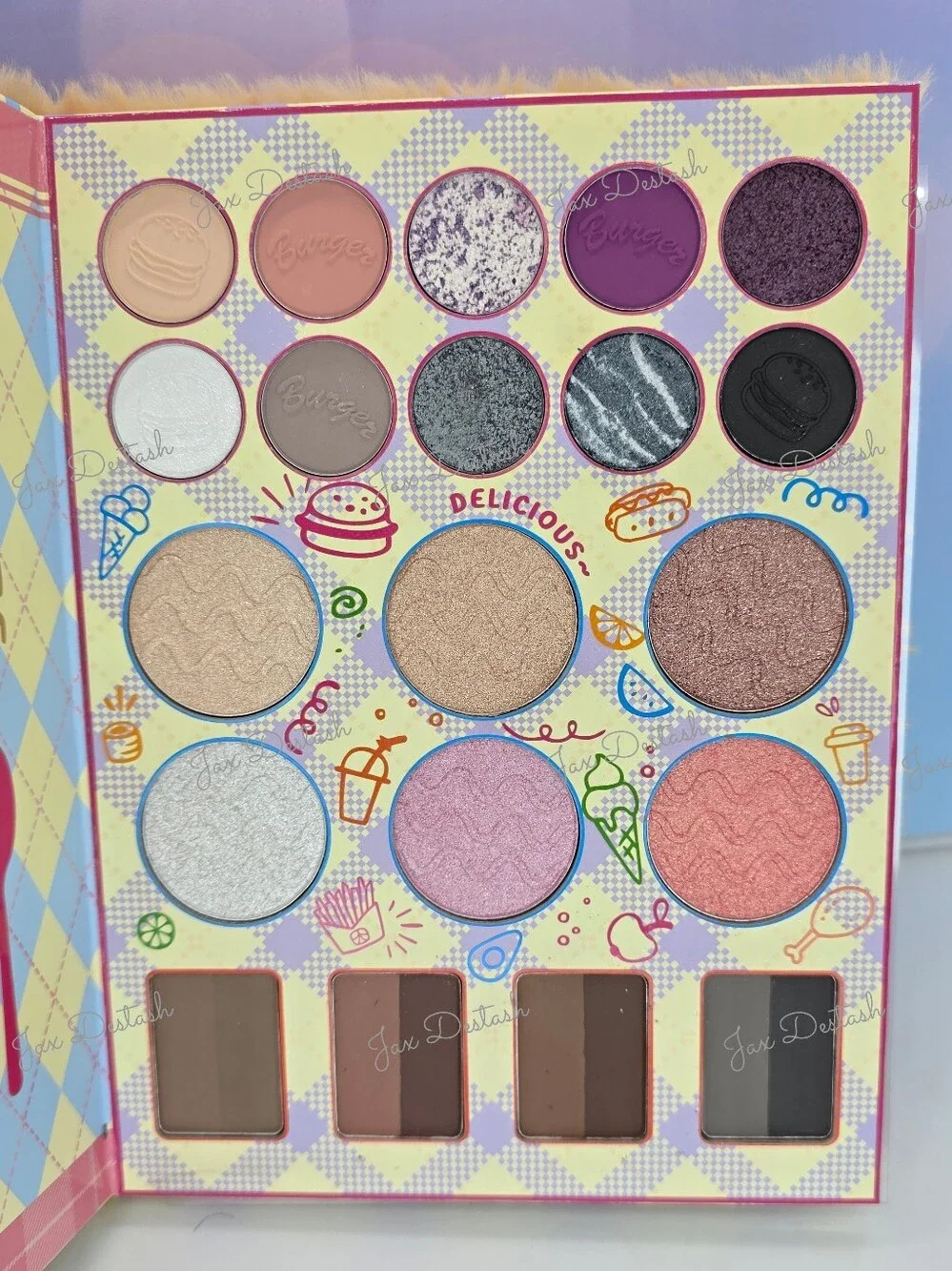 Kevin & Coco 'Tasty' Burger Eyeshadow & Face Palette
